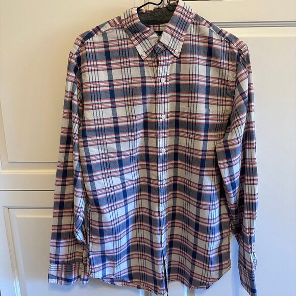 JCrew Button-Down (Red/White/Blue) - Picture 1 of 8